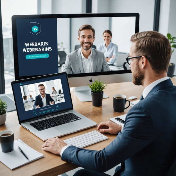 Quels sont les avantages de l'utilisation des webinaires pour une entreprise de formation professionnelle?